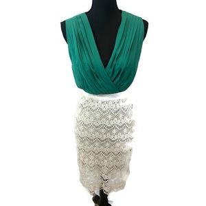 Holiday event dress Double zero lace dress